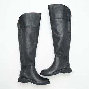 Franco Sarto Medium Calf Leather Tall Shaft Boot - Battina